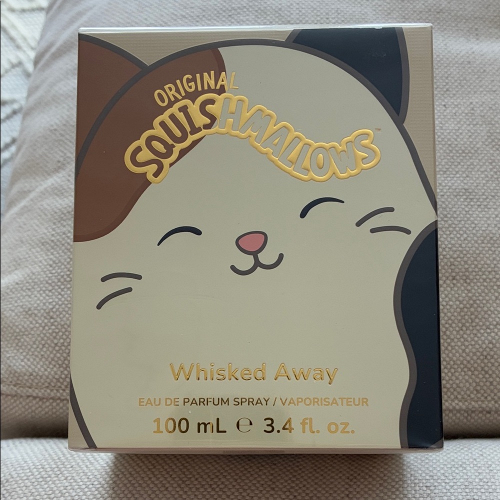Squishmallows Whisked Away Perfume with Cat Design